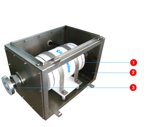 RT CHLOR-S SEAWATER-BASED HYPOCHLORITE SYSTEM MONTED ON A SKID