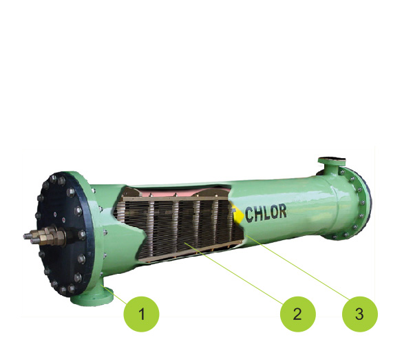 RT CHLOR-S SEAWATER-BASED HYPOCHLORITE SYSTEM MONTED ON A SKID